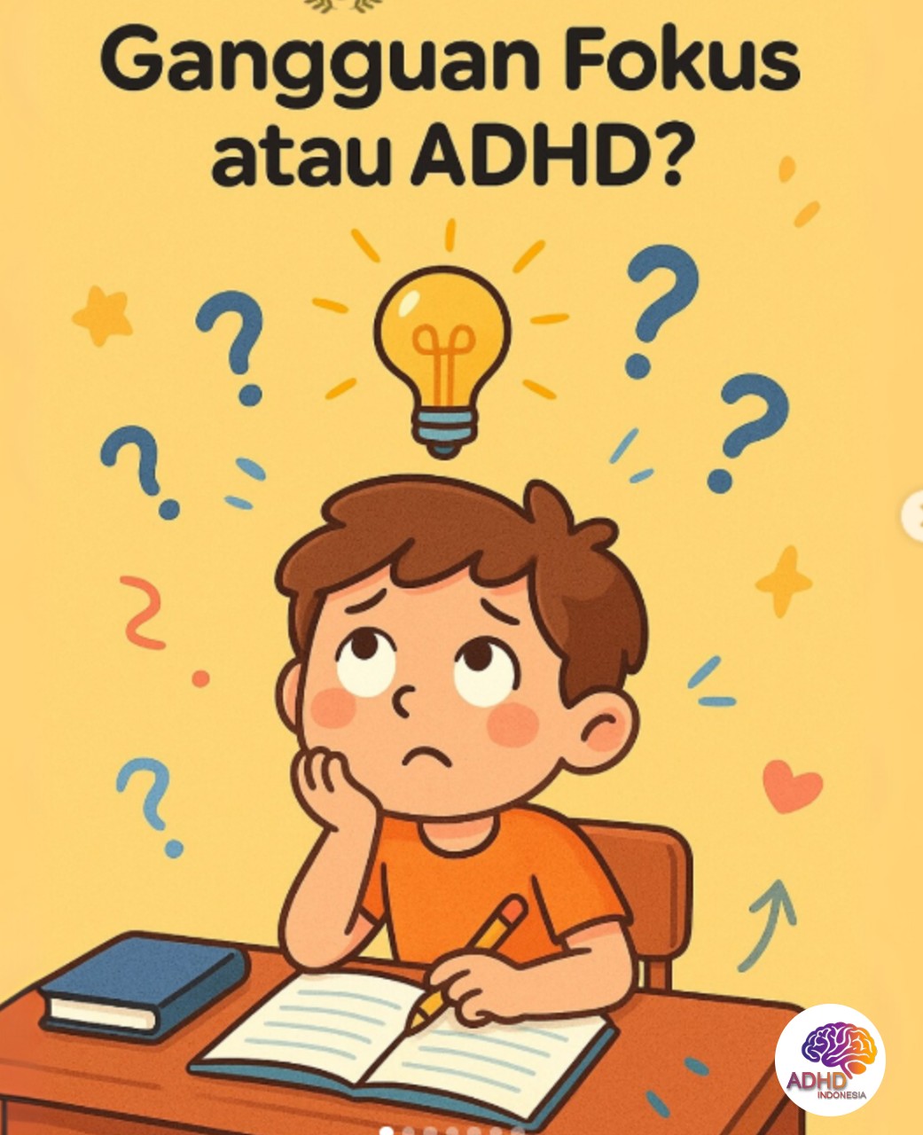 ADHD dan Kesulitan Fokus Anak: Edukasi untuk Keluarga di Kabupaten Rejang Lebong