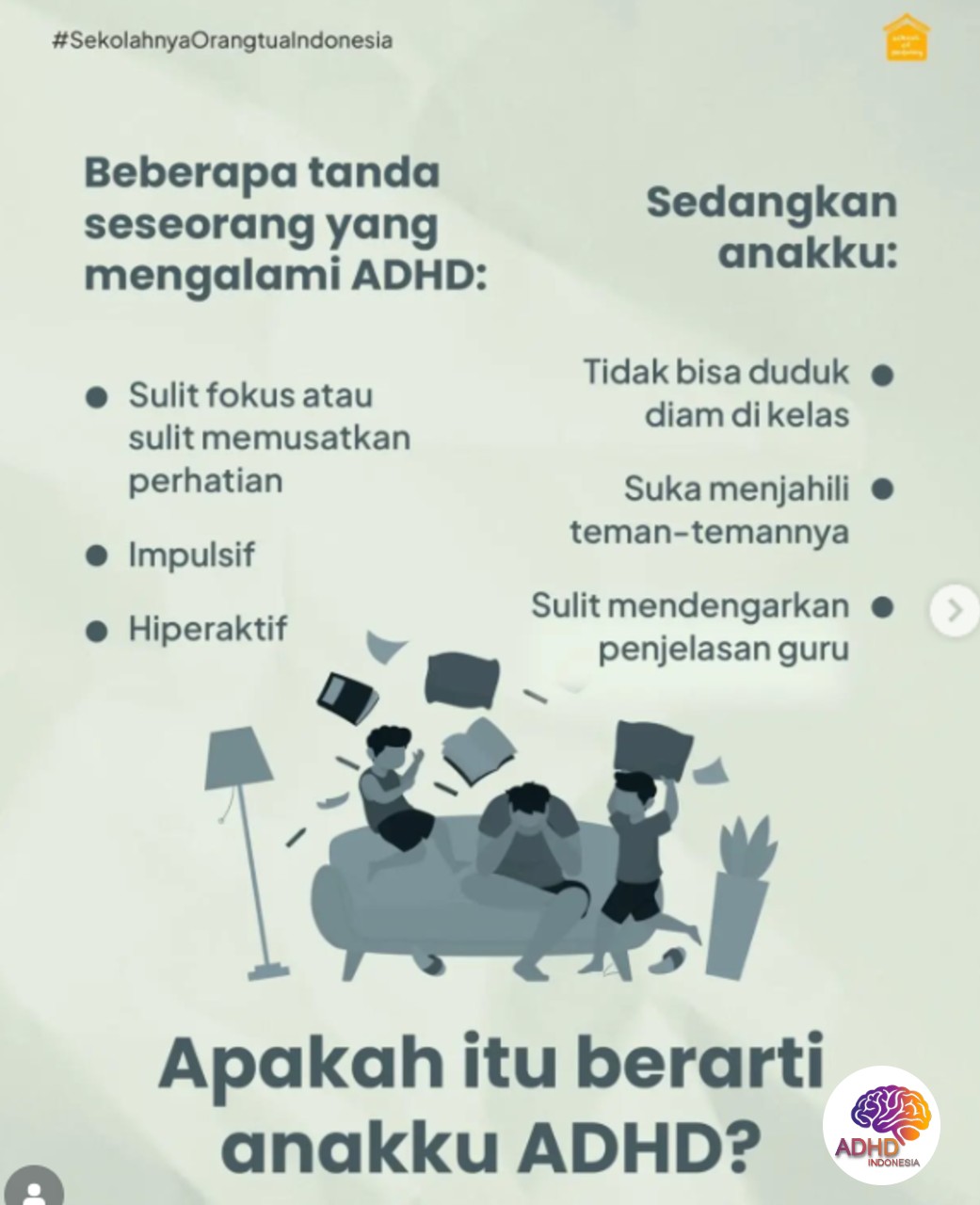 Ciri dan Gejala ADHD pada Anak Usia Dini di Kabupaten Rejang Lebong