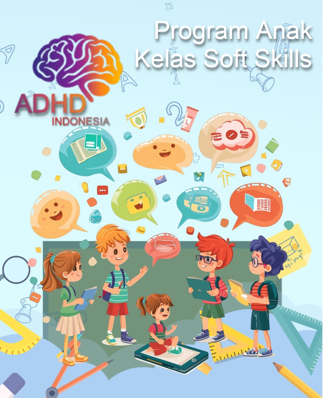 Program ADHD Indonesia Kabupaten Rejang Lebong Kelas Soft Skills Anak ADHD